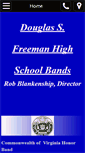 Mobile Screenshot of freemanband.org